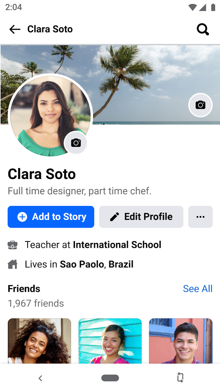 Facebook Lite screenshot