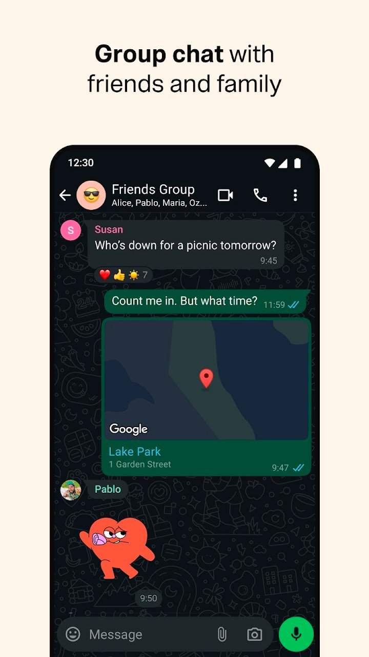 WhatsApp Messenger screenshot